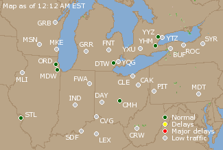 Map Of Airport Delays Flightview (Yxu) London Flight Tracker & Airport Delays